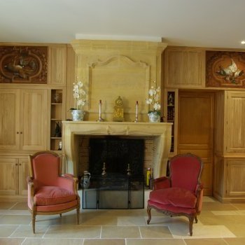 Aménagement en chêne - Senlis - Oise 60