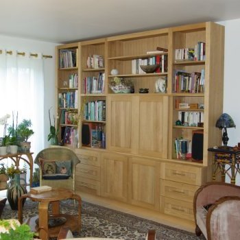 Bibliothèque meuble TV - Ferrières en Brie - Seine et Marne 77