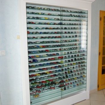 Vitrine de collectionneur de voitures - Crèvecoeur le grand - Oise 60